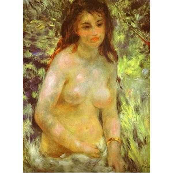 Auguste Renoir painting Naked in the sun (DTOYS puzzle)