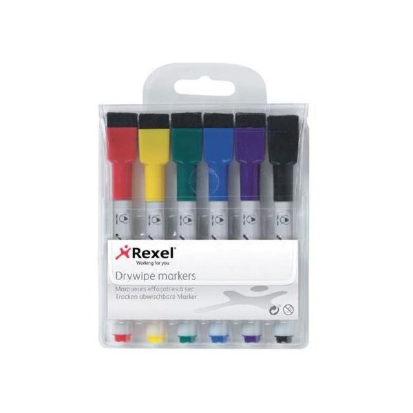 uitwisbare stiften (Rexel Drywipe markers)