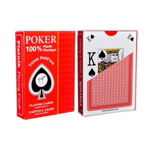 Rode pokerkaarten
