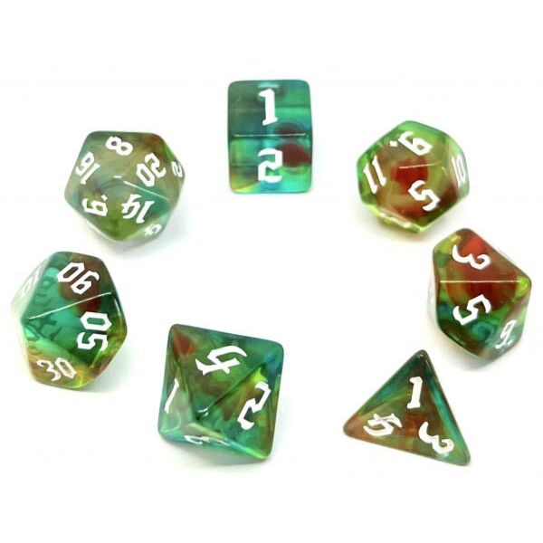 Role Playing Dice Galaxy Wind Elves