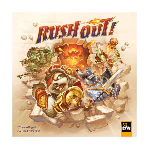 le jeu de société Rush Out (Sit Down)