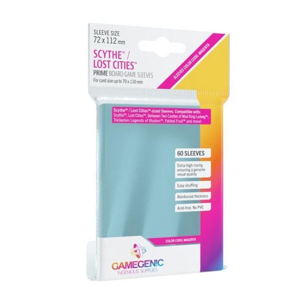 Scythe/Lost Cities Sized sleeves GameGenic