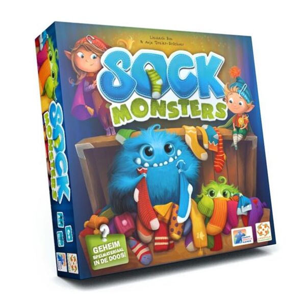 Sock Monsters spel (Happy Meeple games)