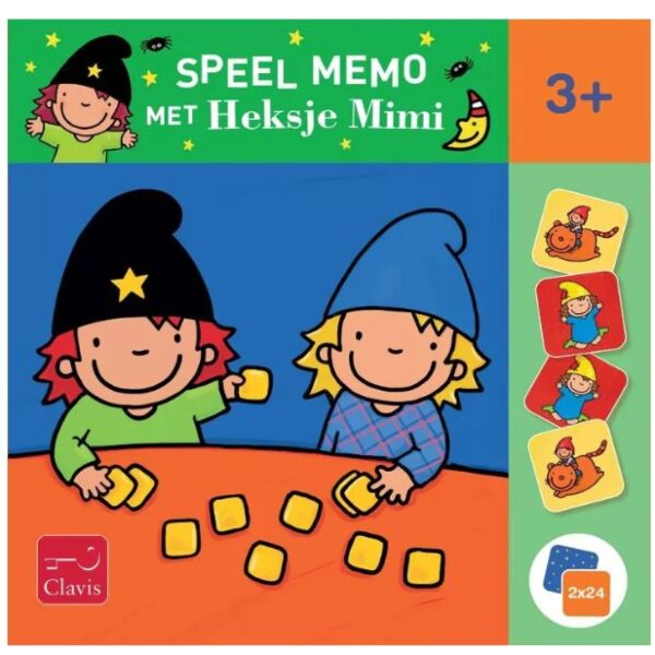 Speel Memo met Heksje Mimi