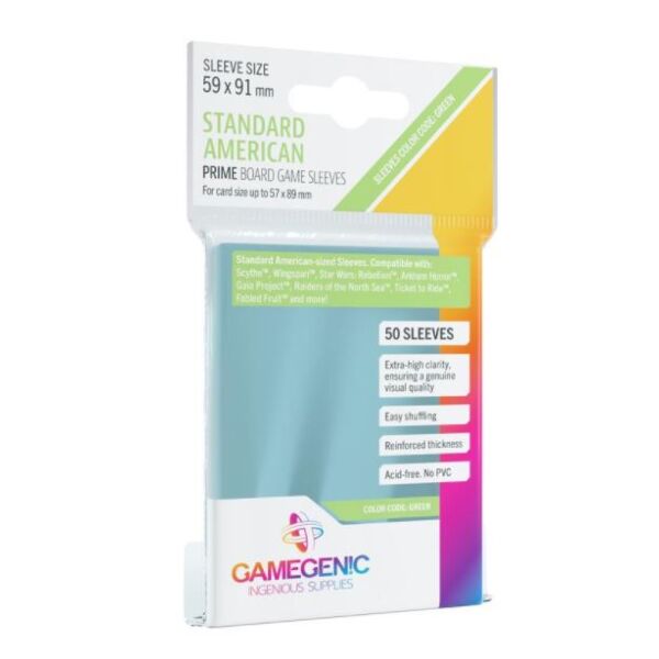 Standard American Sleeves Gamegenic PRIME