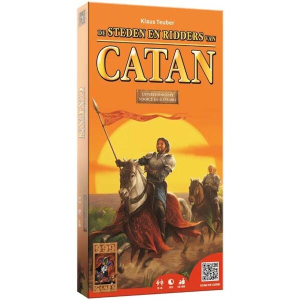 Catan: Steden en Ridders 5/6 uitbreiding (999 games)