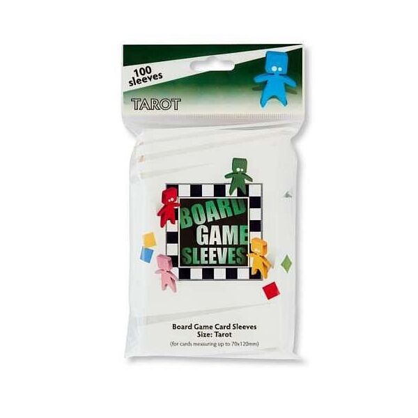 Protéges Cartes Tarot (70x120 mm) transparent (Arcane Tinmen)