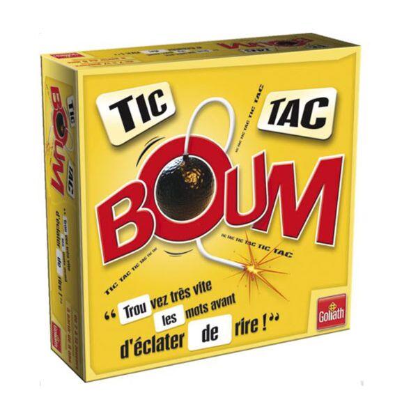 jeu de langage Tic Tac Boum Goliath