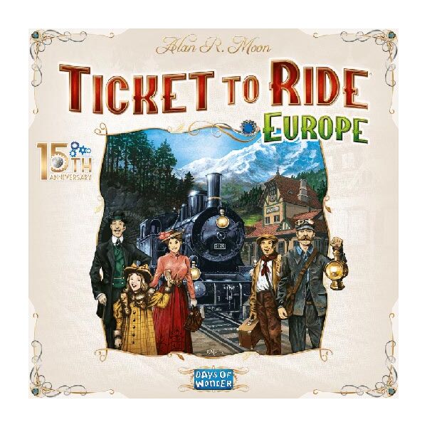 Ticket to Ride Europe Anniversary (Days of Wonder)