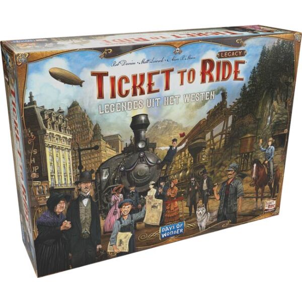 Ticket to Ride Legendes uit het Westen