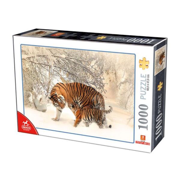 Deico puzzels met tijgers