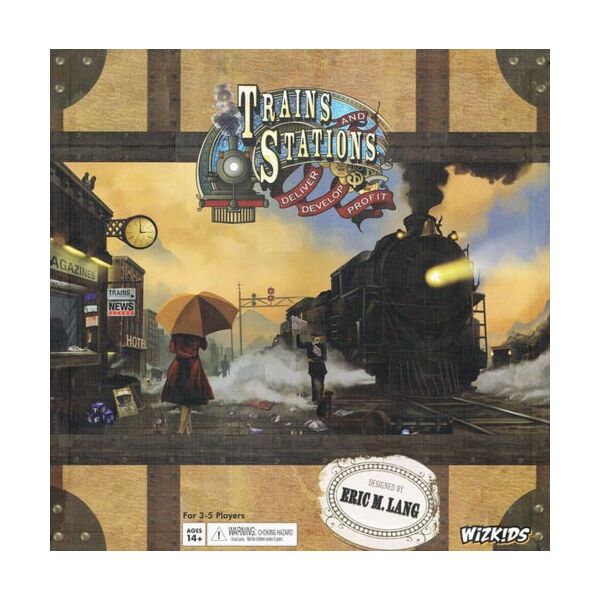 Bordspel Trains and Stations Wizkids