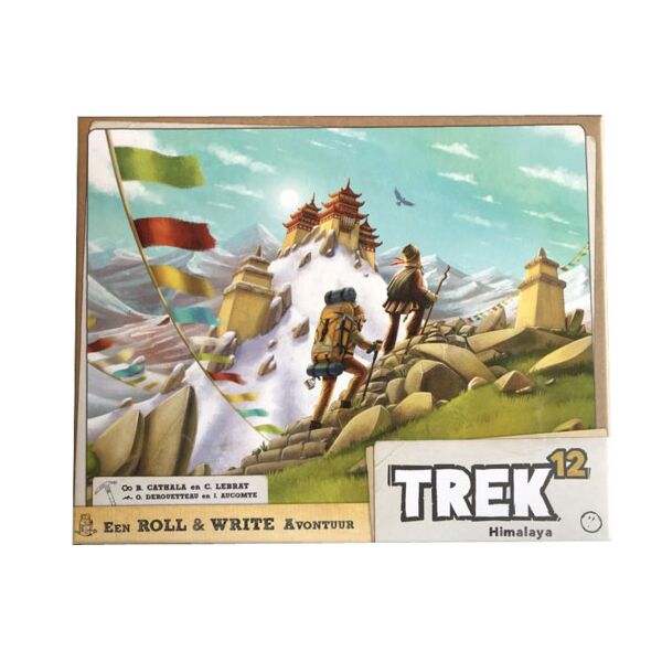 Trek 12, een roll & write avonturenspel