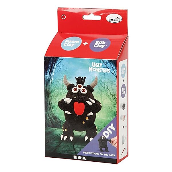 DIY set Funny Friends: Ugly Monsters (Black)