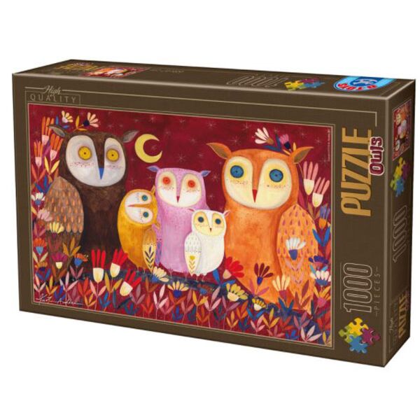 Andrea Kürti - Owls (Dtoys Puzzle)