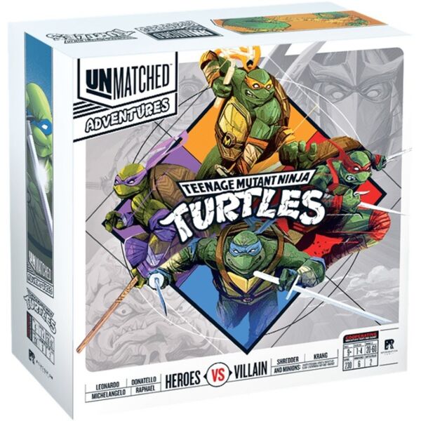 Unmatched adventures teenage mutant ninja turtles game