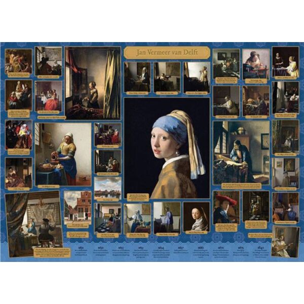 Art puzzle 1000 pieces - Vermeer