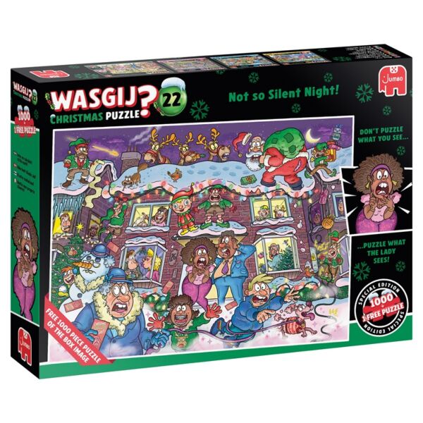 Wasgij Christmas - Niet zo'n stille nacht! (2x 1000)