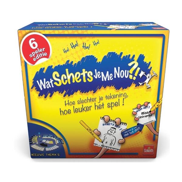 Wat schets je me nou? (Goliath games)