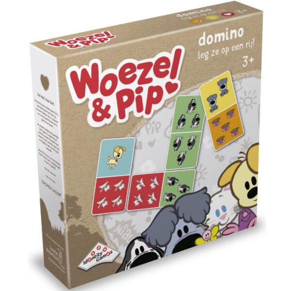Woezel en Pip domino spelletje