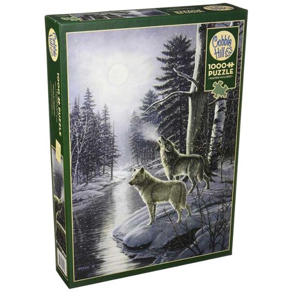 Wolves at Moonlight puzzle