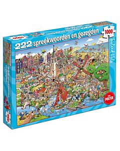 222 Spreekwoorden en Gezegden puzzel 1000
