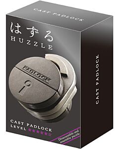 Huzzle Puzzle Cast Padlock 