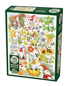 A Happy Gnome Life puzzle 1000