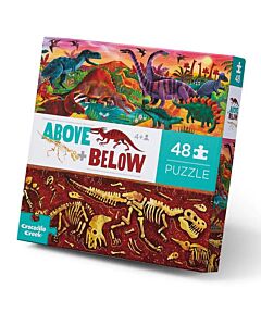 Above Below Puzzle Dinosaur World