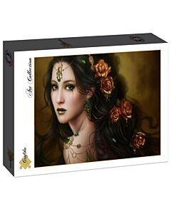 Art Collection Cris Ortega Golden Rose