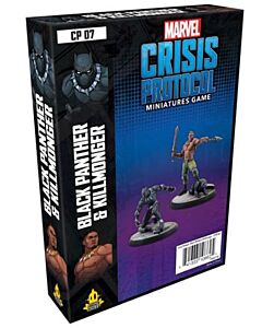 Marvel Crisis Protocol Black Panther and Killmonger (Atomic Mass Games)