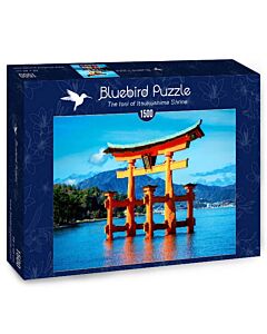 Bluebird Puzzle The torii of Itsukushima Shrine