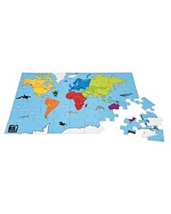 Wereldpuzzel (54 stukken)