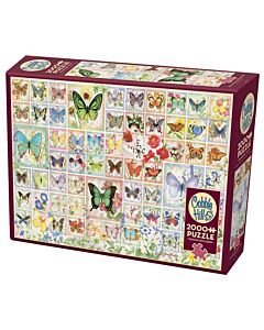 Cobble Hill Puzzle 2000 Butterflies