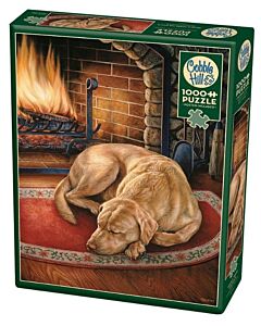 Puzzel Home is where the dog is