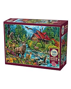 Unicorn and friends puzzle 2000