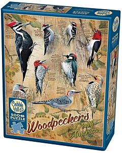 Cobble Hill puzzle Woodpeckers 500