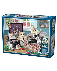 Crafty Kittens Cobble Hill Puzzle 1000
