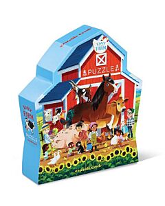Dag op de boerderij puzzel 4+
