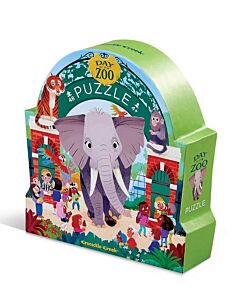 Day at the Zoo puzzle 4+