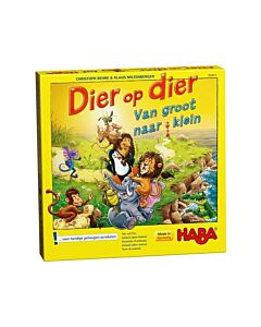 Dier op Dier - Van groot naar klein (Stapelmemo) - HABA