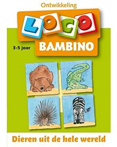 Bambino Loco boekje Dieren uit de hele wereld (3 tot 5 jaar)