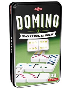 Domino Dubbel 6 spel (Tactic)