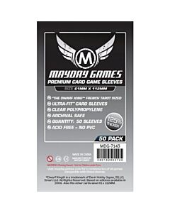 Premium Platenium Dwarf King Card Sleeves (Mayday games)