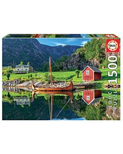 Educa puzzle Viking Ship (1500)