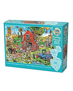 Cobble HIll Puzzle Barnyard Babies 350
