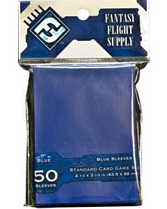 Standard Card Game Sleeves (63,5x88mm) blue (50)