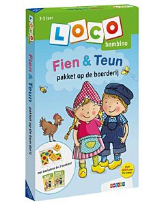 Fien en Teun op de boerderij