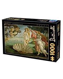 Sandro Botticelli - De Geboorte van Venus (Puzzel DTOYS)
