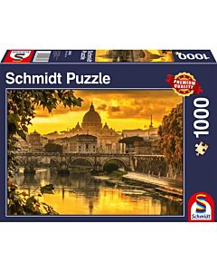 Gouden licht boven Rome (1000)